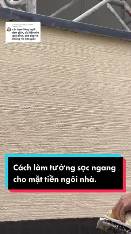 Trả lời @SOFA THÀNH GIA Cách làm nó khá đơn giản nhưng sử dụng vật liệu vôi vữa Stucco sẽ mang lại chất cảm tự nhiên, màu sắc chân thực, và đặc biệt nó bền bỉ, nó hoá thạch trở lại thành đá vôi trong quá trình bức tường hấp thụ Co2. Các bạn có thể tìm hiểu về loại vật liệu này khi tìm kiếm từ khoá Stucco, thạch cao Venice, thạch cao Ý, thạch cao cẩm thạch, venetian plaster #decorphong #kientruc #wallfinish #sontuongngheuthuat #mythuat #limeplaster #stucco #thiếtkếnhà #veneziano #trangtrinhacua #noithat #landscape #nhadep #xaydung #phunu #mevabe #noitro 
