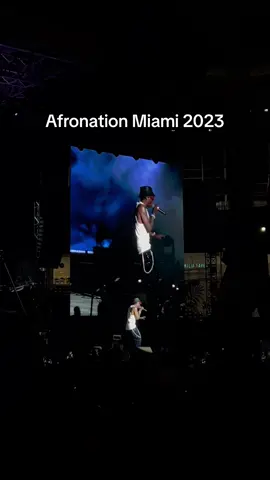 Wizkid performing at @Afro Nation in Miami! #wizkid #wizkidayo #afronation #afronationmiami #afronationmiami2023 #afrobeats 