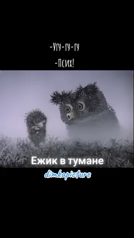 ЕЖИКВ ТУМАНЕ ... #ежиквтумане #мультфильм #ёжик #филин #псих 