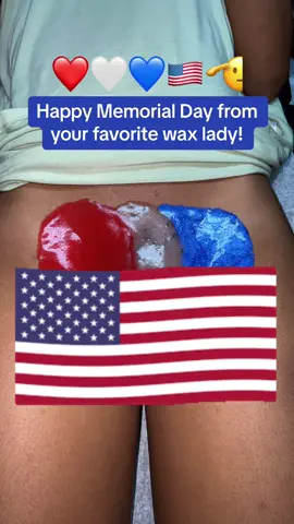 Happy Memorial Day ❤️🤍💙🫡🇺🇸 #memorialday #memorialdayweekend #foryou #fyp #america #thankyou #thankyouhero #waxingqueenadventures 