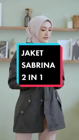 jaket bolak balik sabrina 2 in 1 #jaketwanita #elzanteriapparel  #fashion 