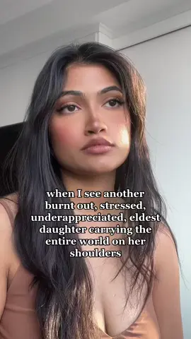 & all the generational trauma, the baggage & the responsibility of your parents and your siblings. There’s little appreciation, so much perfection expected, and so much we give up. It’s time to heal. #eldestdaughter #oldersister #immigranthousehold #healing #daughterofimmigrants #traumatok #healingtok 