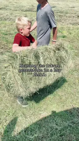 #hayfeilds#famliytime#familyfarm#farm#hay#cattle#farmkids#hardwork#paysoff
