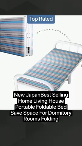 New JapanBest Selling Home Living House Portable Foldable Bed Save Space For Dormitory Rooms Folding Bed 80cm Only ₱1,480.00!