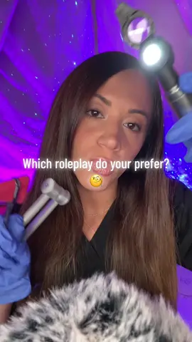 Which one do you prefer? 🧐 #asmr #asmrsounds #asmrvideo #asmrmedical #asmrroleplay #fyp 
