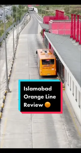 Islamabad Orange Line Metro Bus! 🟠 🚌 This orange line is supposed to provide convenience to all the passengers but it becomes an instant inconvenience when you have to climb stairs just to get a ticket towards the airport.  My review covers the whole experience, do comment and share this video.  And don’t forget to follow me on Instagram at : attaboy.91 . . . . #travelinpakistan #metrobus #pakistanbus #publictransport #publictransportation #pakistan #islamabad #localtravel #tourisminpakistan #pakistantourism #fyp #fypシ #metro #rawalpindi #islamabadmetro 