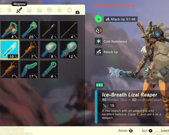 I am the Lizal Reaper #legendofzelda #tearsofthekingdom #totk 