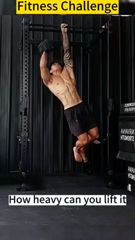 How heavy can you lift it#Fitness #challenge #fyp #foryou 