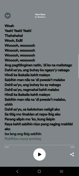 Ikaw Kase song Ex Battalion#viral #tiktok #philipines🇵🇭💯 