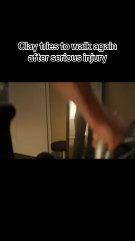 Clay tries to walk on his prosthetic for the first time #navyseal #sealteam #clayspenser 