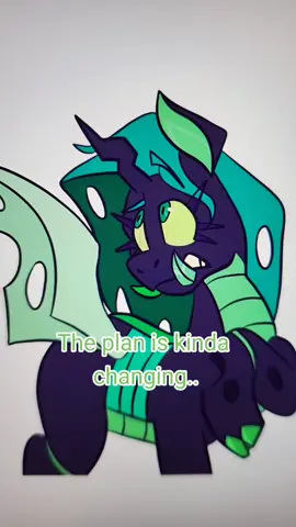 Chrysalis is absolutely my favorite villain #mlp #mylittlepony #queenchrysalis #princesscadence #mlpart #fyp 