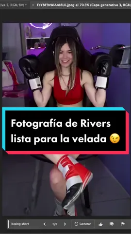 Todo México con @rivers en la velada del año 3 // Que te ha parecido esta nueva herramienta de rellenado con I.A.? Te gustaria que probaramos hacer algo mas con esta nueva herramienta? #rivers #riversgg #photoshop #adobefirefly #veladadelaño3 #boxing #streamer #generativefill #fotografomexicano #inteligenciaartificial 