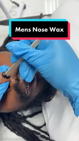Mens Nose wax with a mustache tutorial. #educationalpurposes #waxspecialist #waxingtiktok #fyp #foryou #educational #estheticiantiktok #waxingqueenadventures #wax #waxingvideos #waxing #nose #nosewax #tutorial 