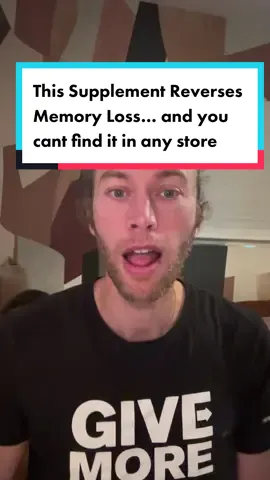 This Supplement Reverses Memory Loss…and you cant find it in any store. #M#MemoryS#SupplementB#BrainSupplementsM#MemoryLossAlzheimers #Dementia #PreventAlzheimers #aniracetam #robertwblove 