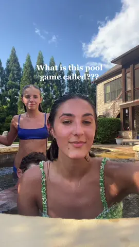 what is this game called!!! Your answer determines if you had a childhood!! #childhoodgames #poolgames #childhood #childhoodpool 