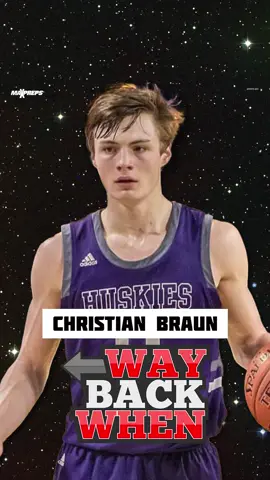 Talk about a dude who knows how to WIN 😤 🏆 #christianbraun #nuggets #nbafinals #kansas #waybackwhen #highschoolbasketball #basketballtiktok #maxpreps