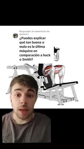 Respuesta a @danisol.t V-squat va Hacka o Smith squat La gran diferencia será la capacidad de flexión de rodilla que nos permite realizar. Generalmente, ésta se ve limitada por la propia máquina por lo que no nos permitirá realizar una gran flexión rodilla e implicará otros músculos como los glúteos Aún así, el cuádriceps trabajará igual y puede ser una opción interesante dependiendo de tu programa de entrenamiento o las máquinas que tengas en tu gimnasio #vsquat #vsquatmachine #hacksquat #sentadillahack #sentadillahacksquat #hacksquatmachine #sentadillamultipower #sentadillasmith #squat #cuadriceps #ejerciciopiernas #entrenamientopiernas #legday #legworkout #gym #gymtip #GymTok #Fitness #hipertrofia #biomecanica #gymrat #gymbro #mbp_es #greenscreen 