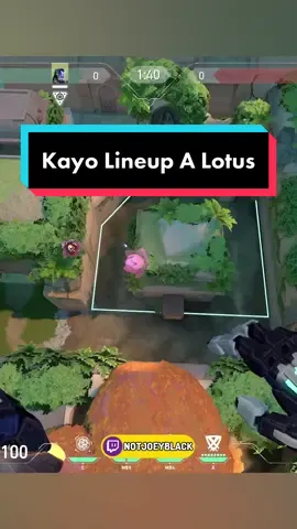 This is my favorite Kayo Knife lineup for Lotus by FAR #Valorant #valoranttips #valoranttipsandtricks #valorantkayo #kayolineups 