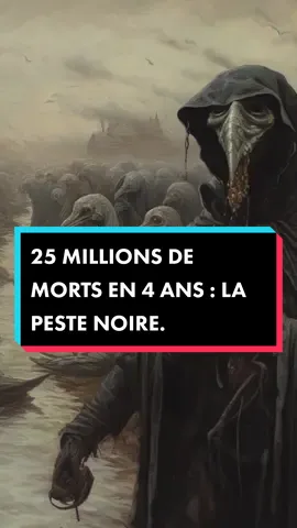 25 millions d'européens sont morts en 4 ans, 50% de la population. Je te raconte l'histoire de la grande peste noire. Quand l'enfer s'est mêlé à l'histoire de France. #histoire #histoirevraie #horreur #vivelafrance 