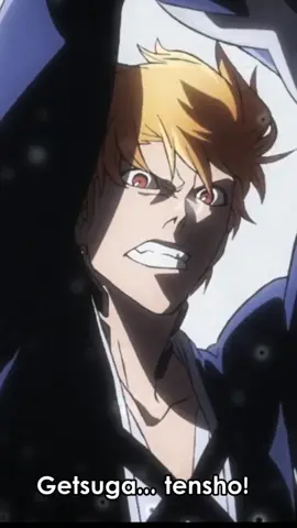 Getsuga...tenso🔇💊 ICHIGO BANKAI POWER AFTER TIME SKIP #ichigo #bleach #bankai #getsugatenso #hallow 