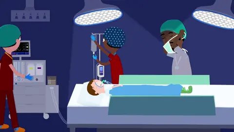 We worked with Bristol Royal Hospital for Children and The Grand Appeal Charity to create 'A Little Deep Sleep'.  It was developed by Anaesthetists in Bristol Childrens Hospital after a survey of 100 families shared their worries. The film shared with every child coming to the children's hospital as part of their preperation for anaesthetic. The film helps them each family understand everything they need to know about the procedure.  In order to create the film we spent time time visiting ward 36 at BCH, in Theatre, recovery and on the ward, recording the sounds of the hospital and interviews with children before and after a general anaesthetic. Developed by Dr Judith Nolan and Dr Anthony Bradley, Directed by BAFTA winner Emma Lazenby, produced by ForMed Films CIC with funding from The Grand Appeal #healthanimation #healtheducationfilm #medical #keepcalm #bristolanimation #mindfulness #2danimationvideo #cartoon #animationshortfilm #cartoons #animatededits #animationmotivation #cartoonart 