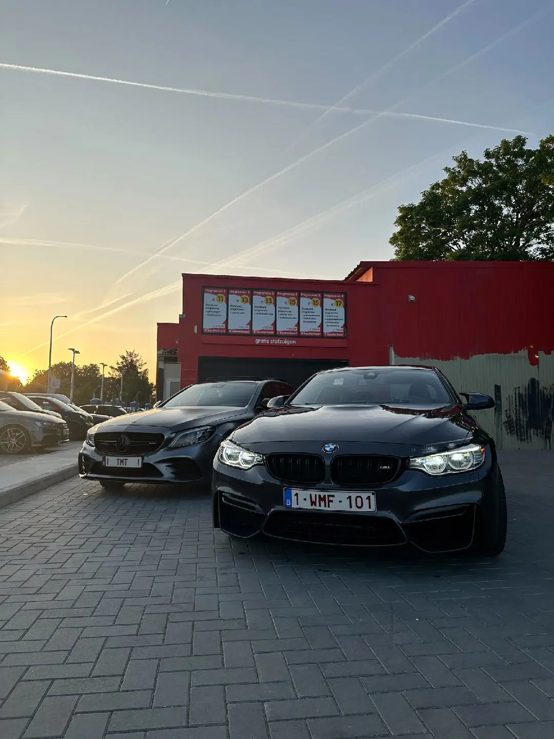 BMW M4 × MERCEDES C43 AMG  #rn_spot#bruxelles#bmw#mercedes#amg#m#m4#c43 #fyp#foryoupage#foryourpage#fypシ #keşfet#pourtoi#voorjou#brussels 