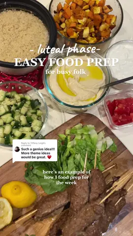 Replying to @Tiffany Leigh not me posting content from the old house 🙈 So basically make one giant dinner with tons of leftovers you can reuse all week.  I made another dinner too but didnt film it- i think it was a roast chicken thigh sotuatiinnwith quinoa, salad etc. Sometimes simple is the way to go! #lutealphasefoods 