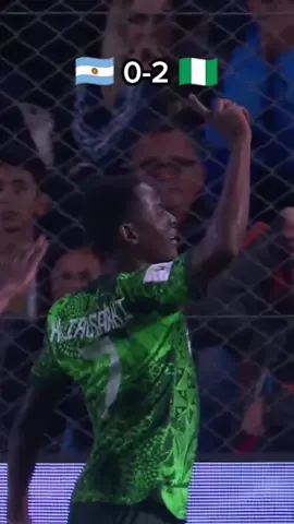 THEY DID IT 😳  #Nigeria #Argentina #U20WC 