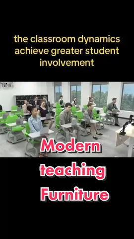 #classroom #smartclassroom #student #education #school  Smart desks and chairs make modern teaching more convenient!