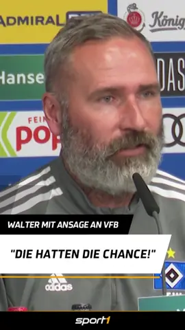 Auf der Pressekonferenz vor dem Relegationshinspiel des Hamburger SV gegen den VfB Stuttgart spricht Trainer Tim Walter über den 