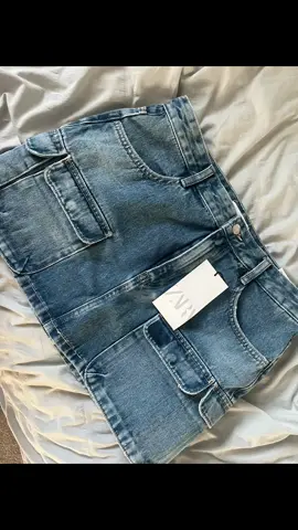 run to zara gals #summer2023 #denimskirt #cutee #foryoupage 