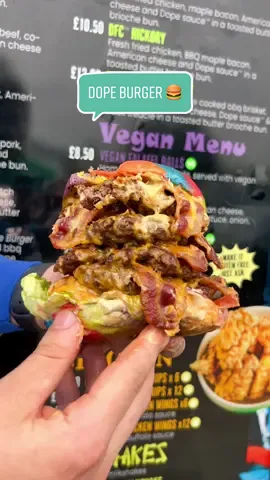 WE HAVE FOUND THE BEST BURGER IN LEEDS 🍔 Our Champions: @dopeburger  #bestburgerinleeds #leedsburgers #leedsfoodie #foodinleeds #armleyleeds #leedsstudents #fyp ad