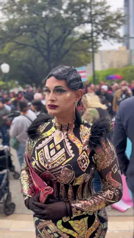 💕Last March at the Advocacy Rally at the Capitol of Texas organized by @Equality Texas, minutes before my speach and performance , I have the opportunity to look around and I saw a beautiful new generation of queer individuals . All of them so happy , vibrant and courageous. All we want is to protect them so they can continue living happy. We will not stop fighting for our rights and this Pride Month we will not be silenced , we will make some noise !!!  💕Not even the anti drag bills and anti trans bills in  Tennesse , Texas , Florida and other states can take away our pride and joy ! Plesse go support your Local Pride event ! This Time , more  than ever !  Happy Pride Month 2023 Everyone!  @glaad @Human Rights Campaign @World of Wonder @RuPaul’sDragRace @ACLU   #fyp #foryoupage #lgbt🌈 #rights #antidragbills #antitransbill #noise #pridemonth #dragqueens #trans #queer #activist #rupaulsdragrace 