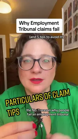 Here are five tips for writing your particulars of claim to improve your chances of success at Tribunal!