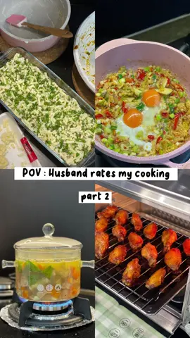 #rating jujur dari suamik part 2! #ratemycooking #ratingmasakanistri #ratingmakanan #ratingmakananyangakumakanchek #tiktokviral #reseptiktok #menusimple #ratingmasakan #fyp #foryo 