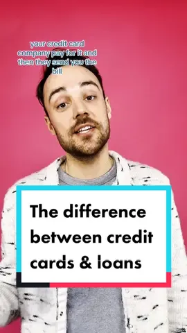 Chances are, you've heard of credit cards & loans 💰💳... But what's the difference? Ewan's got you covered 🙌 #EaseTheSqueeze #personalfinancetips #moneysavingtips #moneytips #financetipsuk 