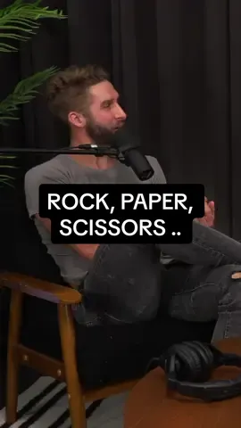 Gotta iron out a couple kinks .. 🪨 📝 ✂️ @ShawnJohnson #rockpaperscissors #olympics #gymnastics #podcast #listen #fyp #comedy #laugh 