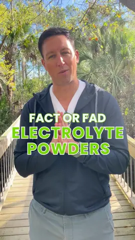 Electrolyte powders are all the rage right now, but did you know that they may not be as good for you as you think? Next time you reach for an electrolyte powder, think twice and consider more natural sources of hydration instead like regular old H2O or coconut water! #fiberfueled #guthealth #gutdoctor #factorfad #electrolytes 