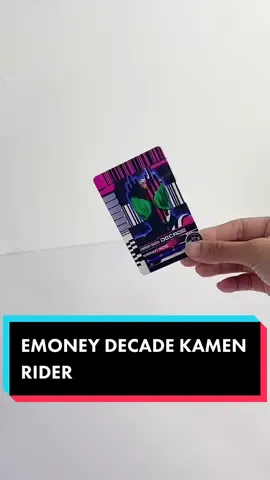 Gimana?👀 masih penasaran gak? Kalo mau bisa checkout lewat link yang ada dibio ya! #kamenrider #kamenriderdecade #emoney #emoneycustom #emoneymurah #flazzbca #fyp 