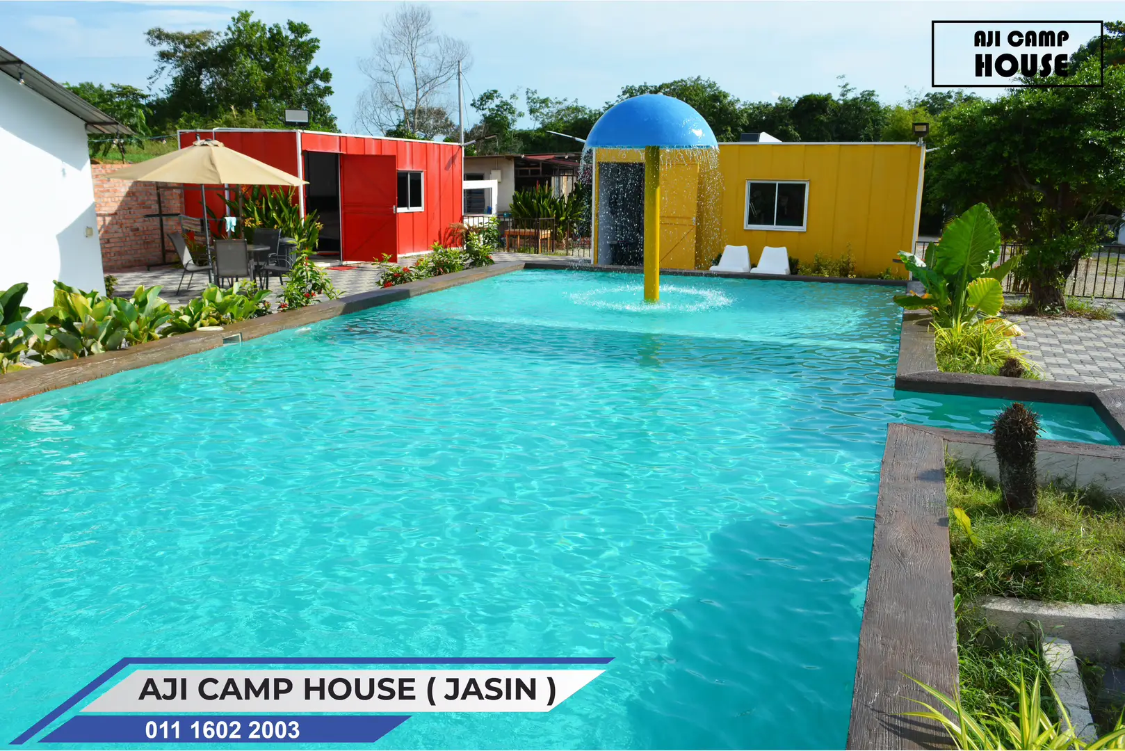 #ajicamphouse#homestaypoolmelaka 