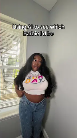 #CapCut pretty face perfect body🤭🥴 #barbiegirl #blackbarbie #barbiefilter #aifilter #aibarbie 
