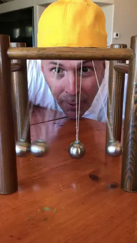 The evolution of the Newton’s Cradle #physics #science #homemade #bowling #bocce #experiment 