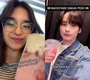 #duet with @Dahyun stan #hueningkai im sorry im a pin kdrink girly but its close enough 🕺🕺 @TOMORROW X TOGETHER #txt #txtmoa #txt_bighit_official #tomorrow_x_together #hueningkai #hueningkaitxt #txthueningkai #hueningkaibestboy #strawberryacai #pinkdrink #hueningkaistarbucks #hueningkaiscute #kpop #kpopfyp #kpopers #kpoper 