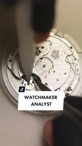 Laurane, Watchmaker Analyst at TAG Heuer, explains what a movement is and features her passion for her métier. ⏱ #LVMH #TAGHeuer #TikTokAcademie #Watches #Movement #Craftmanship #Watchmaker #Job 
