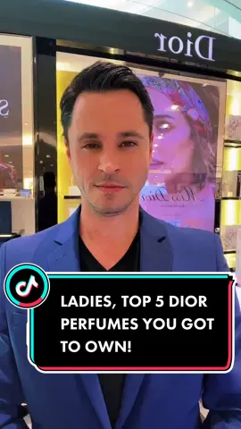 LADIES, TOP 5 DIOR PERFUMES YOU GOT TO OWN! @Dior ! #fragrance #perfume #diorperfume #women #ladies #girls #woman #foryou 