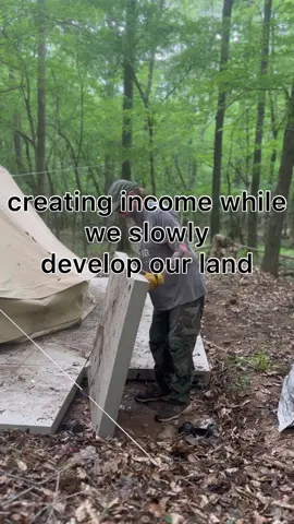 We’re always creating something new here at and we love to include nature and its beautiful sounds & images of the forest.🥰 We’re about to open our off-grid Bell Tent Village in a secluded area of our property we call the Hidden Forest Want to start you own short-term rental business without shelling out ABUNCH of $$? Feel free to ask us about how we build without spending a lot of $$ 🙏🙏🏽 #offgridliving #offgridlife #offgrid #glamping #belltent #belltentliving #rurallife #ruralliving #glampinghub #homesteadtoktok #homesteadlife #homesteadincome #woodland #getawayweekend #naturalbeauty #airbnbhost #slowliving #slowlifecamping #slowlife #slowlifestyle 