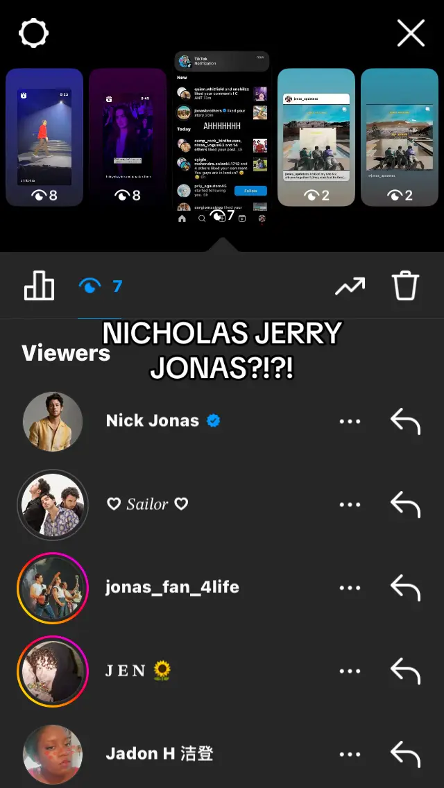 Im crying right now 💀💀💀 the whole fcking planet heard me scream @TikTok @Nick Jonas @Jonas Brothers #jonasbrothers #nickjonas #fyp #views #getviewss #getlikes #viral #blowup #Plsdontflop #lifelinejosh 