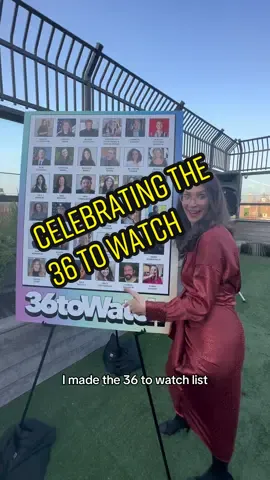 Rooftop party in Manhattan celebrating @New York Jewish Week 36 to watch. #jewish #manhattan #rooftopparty #party 