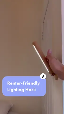 Looking for a renter-friendly lighting hack for your apartment? 💡 This wooden rechargeable wall sconce has PureWow's official stamp of approval! #productreview #lightinghack  #renterfriendlylighting #renterfriendlyhacks   The renter-friendly lighting fixture has 360 degree rotation that allows you to adjust the angle of the cordless lamp for your convenience. We love how you can adjust the brightness of the LED night light with the touch of a button—plus, it's super easy to charge with its USB charging port. Not only does it add some flair to any room in your apartment without damaging your walls, but it also doubles as a reading light or even a makeup light. Link in bio!