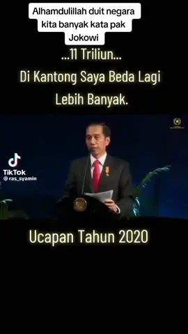 #11 triliun di kantong  presiden Jokowi 